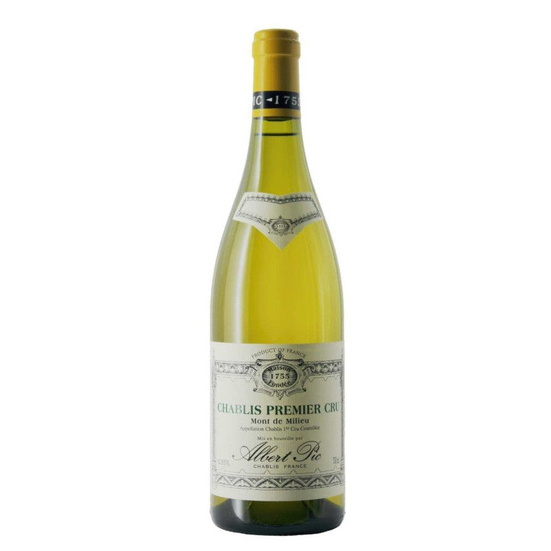 VINO CHABLIS ALBERT PIC I CRU MILIEU CL 75