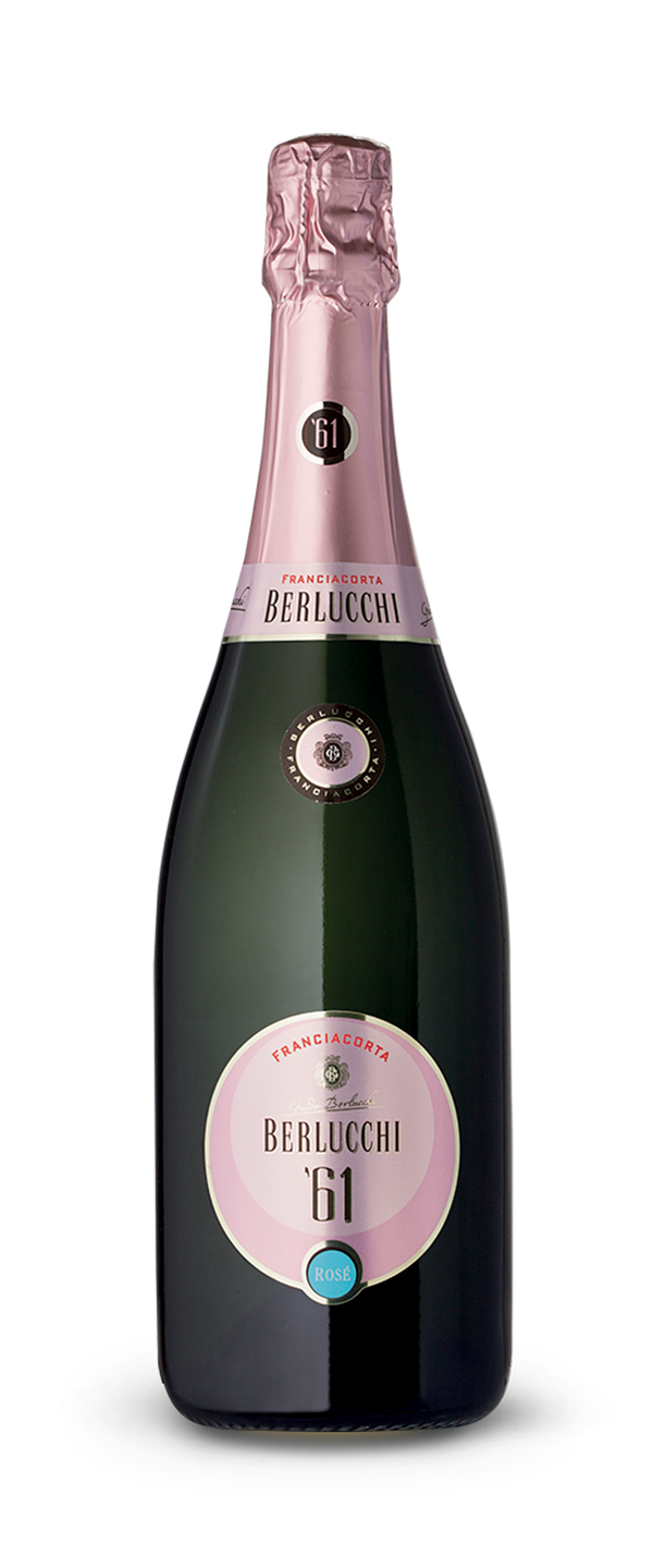 SPUM. BERLUCCHI FRANCIACORTA 61 ROSE` CL 150