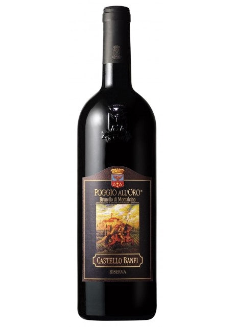 VINO BANFI POGGIO ALL`ORO 12 CL 75