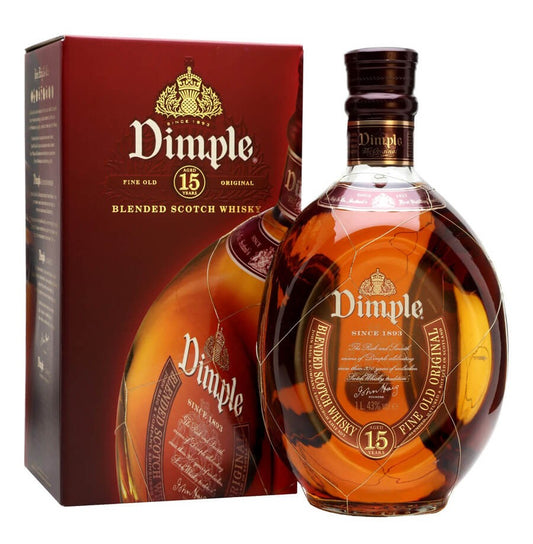 LIQ. WHISKY DIMPLE 15 Y.O. CL 70